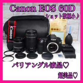 ❤️Canon EOS 60D ❤️ハイアマチュア ✨️ショット数僅か352回✨️新品級