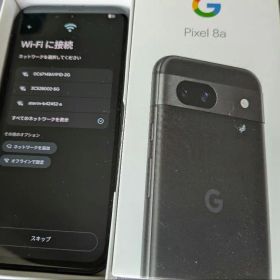 【美品】Google Pixel 8a オブシディアン（外箱・初期化済み）