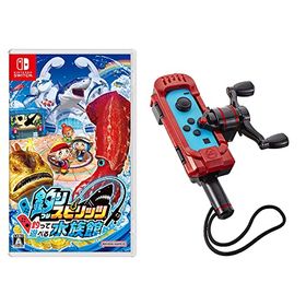 【中古】釣りスピリッツ 釣って遊べる水族館 サオコン同梱版 -Switch