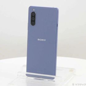 【中古】SONY(ソニー) Xperia 10 III 128GB ブルー SOG04 auロック解除SIMフリー 【276-ud】