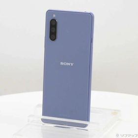 【中古】SONY(ソニー) Xperia 10 III 128GB ブルー SOG04 auロック解除SIMフリー 【349-ud】