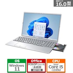 富士通 16型ノートパソコン FMV Note A FMVA53K3SK