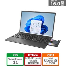 富士通 16型ノートパソコン FMV Note A FMVA53K3BK