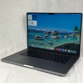 【中古品・ACなし/本体のみ】Apple MacBook Pro (16インチ 2021) 【M1 Pro（CPUコア10/GPUコア16）・メモリ16GB・SSD512GB】A2485 EMC3651/mb-260917（461722）