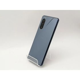 【中古】SONY au 【SIMロック解除済み】 Xperia 5 II ブルー 8GB 128GB SOG02【府中ル・シーニュ】保証期間1ヶ月【ランクB】
