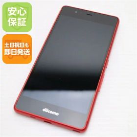 【中古】 超美品 F-05J arrows Be レッド 安心保証 即日発送 スマホ 富士通 docomo 本体 白ロム 土日祝発送OK
