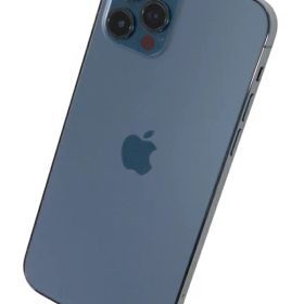 【Apple】アップル『iPhone12 Pro / 6.1inch / 128GB / SIMロック解除済 au / パシフィックブルー』MGM83J/A 2020年10月発売 スマートフォン 1週間保証【中古】