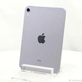【中古】Apple(アップル) iPad mini 第6世代 64GB パープル MK8E3J／A SoftBankロック解除SIMフリー 【348-ud】