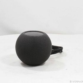 【中古】Apple(アップル) HomePod mini スペースグレイ MY5G2J／A 【198-ud】