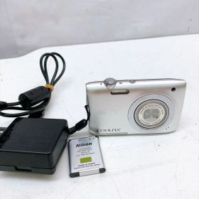 7AAM011 Nikon COOLPIX A100 シルバー 動作品 ニコン
