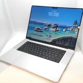 【中古】Apple MacBook Pro 16インチ CTO（M2,2023) シルバー M2 Max(CPU:12C/GPU:38C)/32G/1T【高崎モントレー】保証期間１ヶ月【ランク