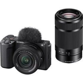 SONY ソニー VLOGCAM ZV-E10M2X ダブルズームレンズキット [ブラック] ミラーレス一眼カメラ[ラッピング可] R-LOGI
