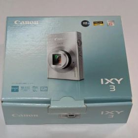 中古 Canon IXY 3 コンパクトデジタルカメラ シルバー本体 付属品あり