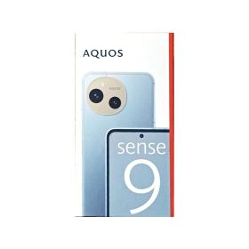 【新品】SHARP シャープ AQUOS sense9 6GB/128GB SH-M29A-A ブルー SIMフリー
