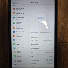 HUAWEI MediaPad T3 KOB-W09 Wi-Fiモデル