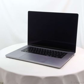 (中古)MacBook Pro 16.2-inch Late-2021 MK1A3J/A M1 Max 10コアCPU_32コアGPU 64GB SSD4TB スペースグレイ (26.3 Tahoe)(258-ud)