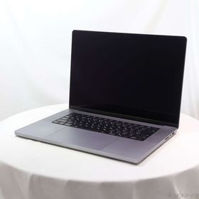 (中古)MacBook Pro 16.2-inch Late-2021 MK183J/A M1 Pro 10コアCPU_16コアGPU 16GB SSD512GB スペースグレイ (26.3 Tahoe)(269-ud)