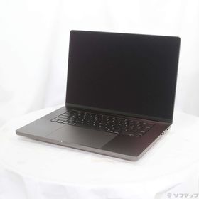 (中古)MacBook Pro 16.2-inch Late-2023 MRW23J/A M3 Pro 12コアCPU_18コアGPU 36GB SSD4TB スペースブラック (26.3 Tahoe)(258-ud)