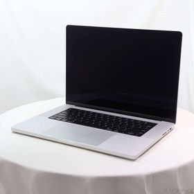 (中古)Apple MacBook Pro 16.2-inch Late-2021 MK1H3J/A Apple M1 Max 10コアCPU_32コアGPU 64GB SSD1TB シルバー (26.4 Tahoe)(269-ud)