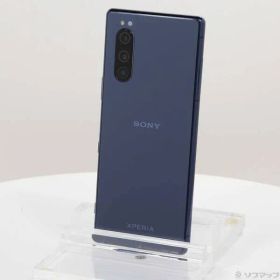 ソフマップ 〔中古品〕 Xperia 5 128GB ブルー J9260JPL SIMフリー【262】