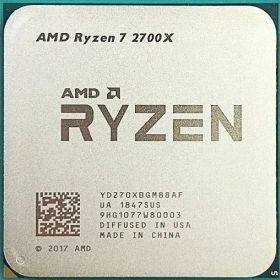 AMD Ryzen 7 2700X 8C 16T 3.7GHz to 4.35GHz Socket AM4 Zen 12NM 16MB 105W Apr 2018