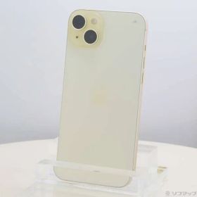 ソフマップ 〔中古品〕 iPhone15 Plus 128GB イエロー MU0A3J／A SIMフリー【262】