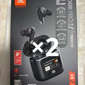 [未開封] JBL TOUR PRO 2 ブラック ワイヤレスイヤホン2個セット