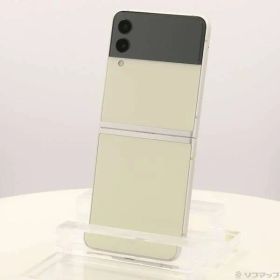 ソフマップ 〔中古品〕 Galaxy Z Flip3 5G 128GB クリーム SC-54B docomo SIMフリー【368】