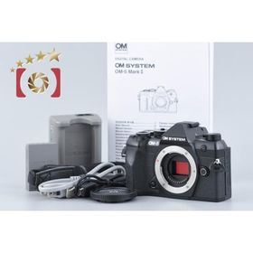 【中古】OM SYSTEM (OLYMPUS) オーエム システム OM-5 Mark II ブラック ミラーレス一眼カメラ シャッター回数僅少