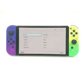 【中古】Nintendo Switch 本体 (有機ELモデル) HEG-S-KCAAA スプラトゥーン3エディション【川崎駅前】保証期間1ヶ月【ランクB】