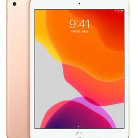【中古】【安心保証】 iPad 10.2インチ 第7世代[32GB] セルラー SoftBank ゴールド