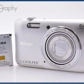 【美品・動作保証】 ニコン Nikon COOLPIX S3600 8x バッテリー付属 同梱無料 #my380