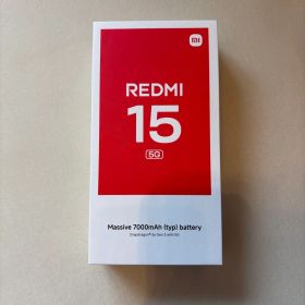 新品 Xiaomi Redmi 15 5G 本体 Ripple Green