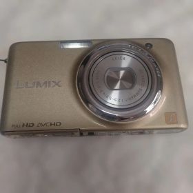 お値下げ✩Panasonic LUMIX DMC-FX77 本体ゴールド✩