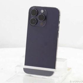 ソフマップ 〔中古品〕 iPhone14 Pro 128GB ディープパープル MQ0F3J／A SIMフリー【276】