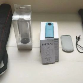 RICOH THETA SC 360度カメラ ブルー TM-1 TH-2 セット