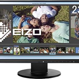 【中古】【39shop】EIZO★FlexScan 23.8インチ カラー液晶モニター ( 1920×1080 / IPSパネル / 5ms / ノングレア/ ブラック ) EV2450-BKR（良い）