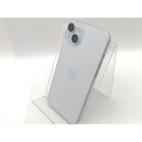 【中古】Apple 国内版 【SIMフリー】 iPhone 15 Plus 128GB ブルー MU0D3J/A【津田沼】保証期間１ヶ月【ランクB】