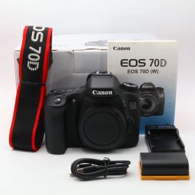 【シャッター回数：2500回】Canon EOS 70D ボディ EOS70D 〔Canon EF マウント〕