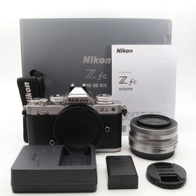 【シャッター回数：720回】Nikon Z fc レンズキット NIKKOR Z DX 16-50mm f/3.5-6.3 VR シルバー 〔NIKON Z マウント〕