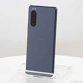 Xperia 5 II 128GB ブルー SOG02 auロック解除SIMフリー