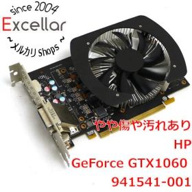 [bn:15] HP グラフィックボード NVIDIA GeForce GTX1060 941541-001 PCIExp 3GB