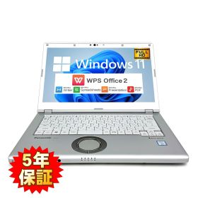 【超軽量14型】【ドライブレスで更に軽量】 PanasonicLet's note LV7 第8世代 Core i5 8250U/1.60GHz 8GB SSD512GB M.2 Windows11 64bit WPSOffice 14インチ フルHD カメラ 無線LAN 中古パソコン ノートパソコン PC モバイルノート Notebook 【中古】