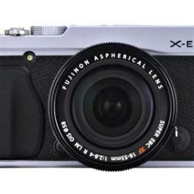 【中古】「非常に良い」FUJIFILM ミラーレス一眼 X-E1 レンズキット シルバー FX-X-E1/XF18-55mmF2.8-4 R Silver