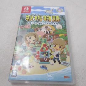 中古品 ゲーム Nintendo switch ニンテンドースイッチ ソフト 牧場物語 オリーブタウンと希望の大地 箱付き