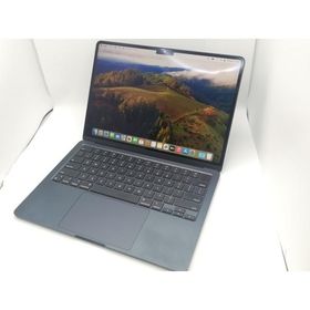 【中古】Apple MacBook Air 13インチ CTO (M3,2024) ミッドナイト M3(CPU:8C/GPU:10C)/16G/512G【川崎駅前】保証期間１ヶ月【ランクC】