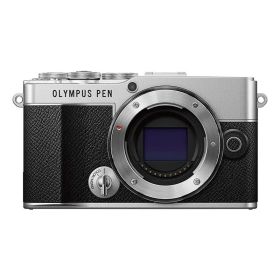 【新品】オリンパス PEN E-P7ボディ シルバー 保証書あり 26年7月購入