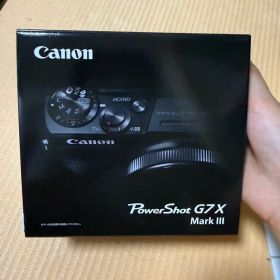 【新品】Canon PowerShot G7X MarkIII キャノンシルバー