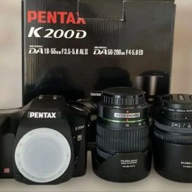 PENTAX K200D ダブルズームキット デジタル一眼レフ