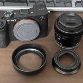 SONY α7C II SEL40F25Gレンズセット シャッター2262回